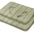 Microfiber Super Water Absorption Soft Machine Washable Memory Foam Mats Floor Mat Bathroom Non-Slip Mat